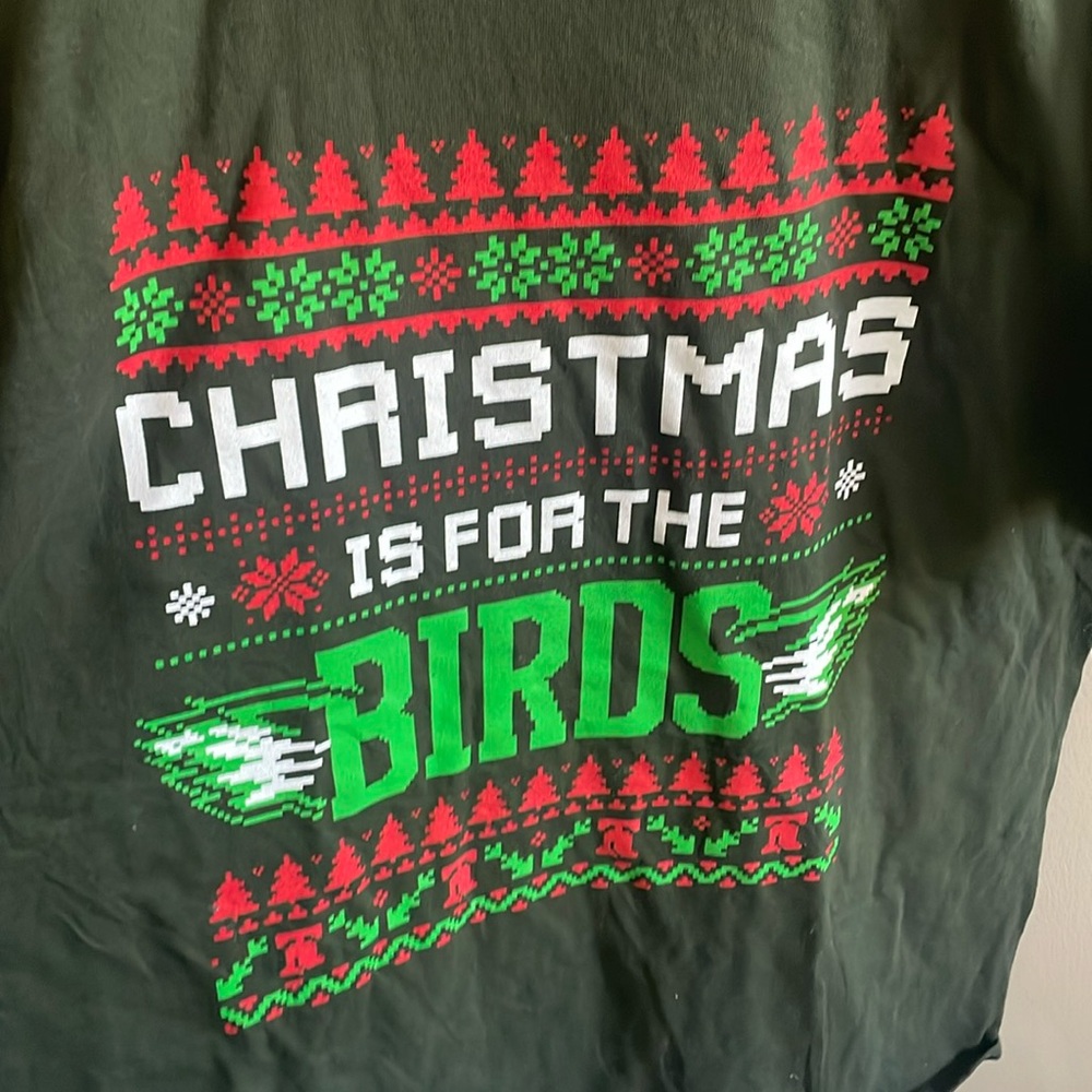 NWOT Super Bowl Champs Philadelphia Eagles 🦅🏆 Men’s size XL Ugly Christmas tee